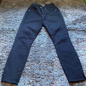 Good American Good Waist Crop Black Jeans